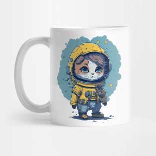 Cute Cat Astronaut Space cat lover Mug